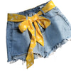 Ceinture Foulard Jaune