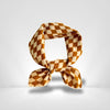 Foulard à Carreaux en Coton