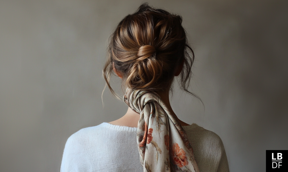 Come indossare uno scrunchie a sciarpa?