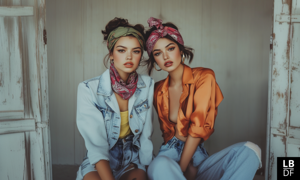 I 5 migliori outfit con una sciarpa bandana 