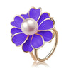 Anneau Foulard Fleur