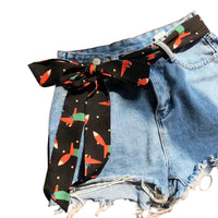 Bandeau Foulard Soie Ceinture
