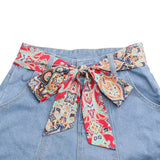 Ceinture Foulard Bohème Rouge