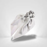 Chouchou Foulard Gris Uni