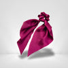 Chouchou Foulard Violet Magenta Uni