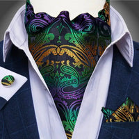 Foulard Ascot Soie Coloré