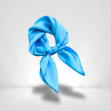 Foulard Bleu Uni