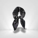 Foulard Carré Noir