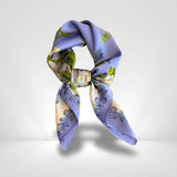 Foulard Carré Violet