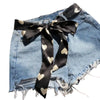 Foulard Ceinture Noir Cœur