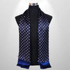 Foulard en Soie Homme Bleu Nuit