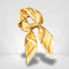 Foulard en Soie Jaune