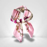 Foulard Femme Rose Poudré