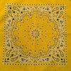 Foulard Jaune Et Blanc Bandana