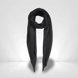 Foulard Laine Noir