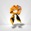 Foulard Moutarde Et Noir