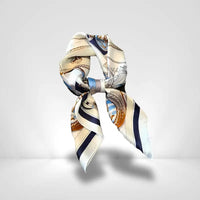 Foulard Noir Et Blanc Femme