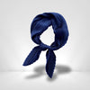 Foulard Plissé Bleu Marine