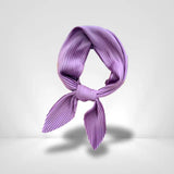 Foulard Plissé Violet