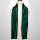 Foulard Soie Homme Vert