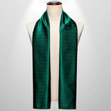 Foulard Soie Homme Vert Émeraude