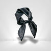 Foulard Soie Noir Uni