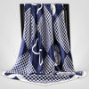 Grand Foulard Bleu