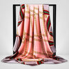 Grand Foulard Carre Rose