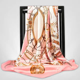 Grand Foulard Femme Rose