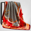 Grand Foulard Femme Rouge