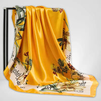 Grand Foulard Jaune