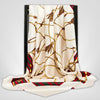 Grand Foulard Satin Beige